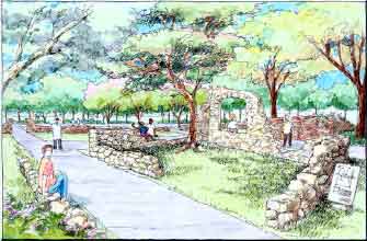 public view of site